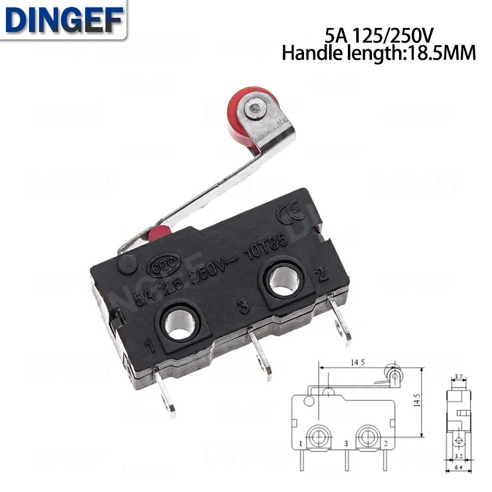 

Миниатюрные механические выключатели KW12 KW11 KW11-3Z (10 шт.)