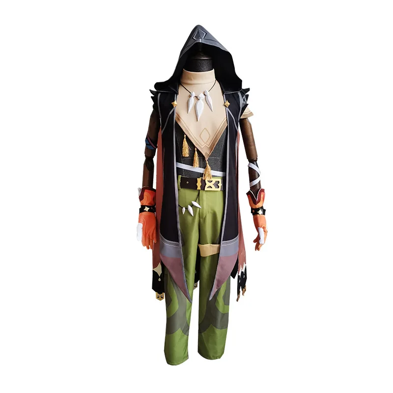 

Game Genshin Impact Running Wolf RAZOR Cosplay Anime Fancy Outfits Full Set Halloween Carnival Uniforms