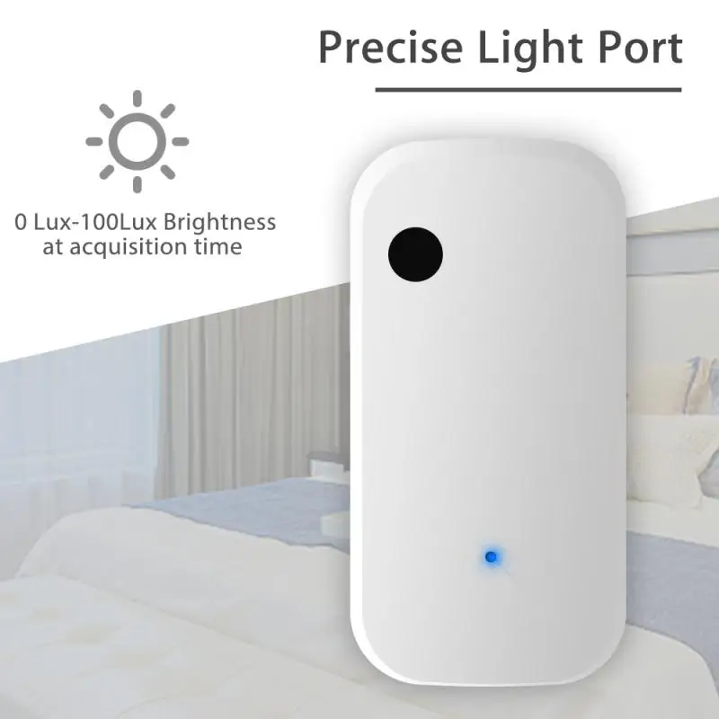 

Датчик освещения Tuya ZigBee с Wi-Fi, умный датчик освещения для дома, управление связью, датчик яркости, автоматизация освещения