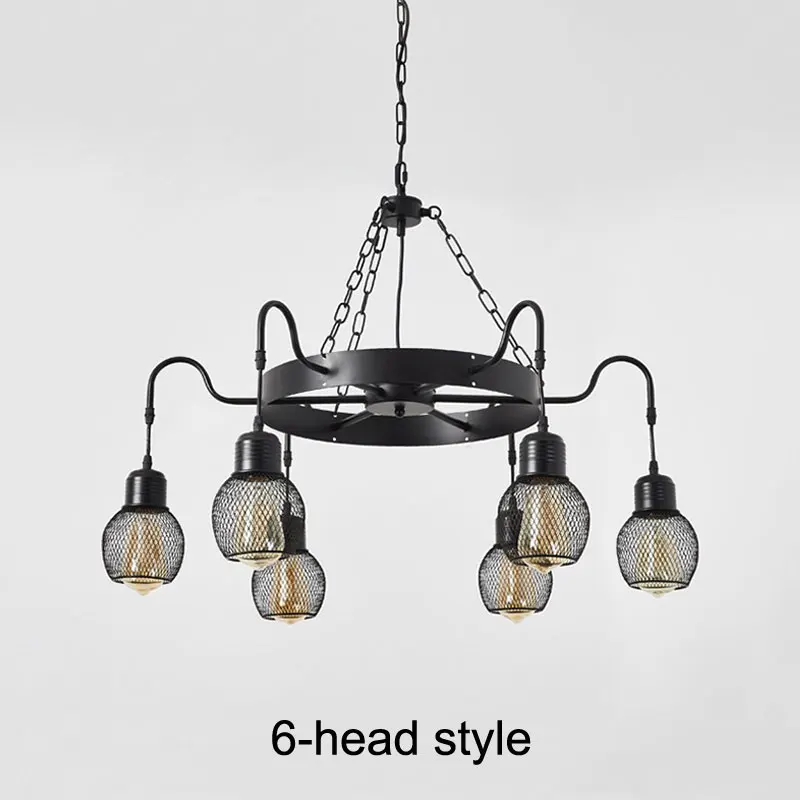 Винтажный подвесной светильник для ресторана индустриальный стиль кофейня