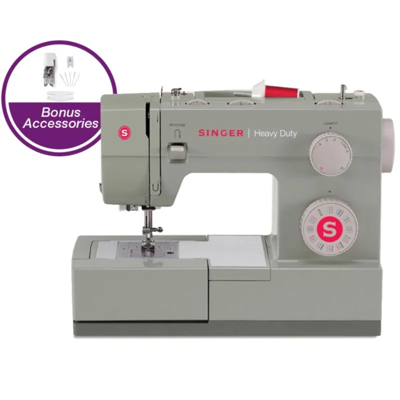 

Heavy Duty 4452 Electric Sewing Machine - Gray