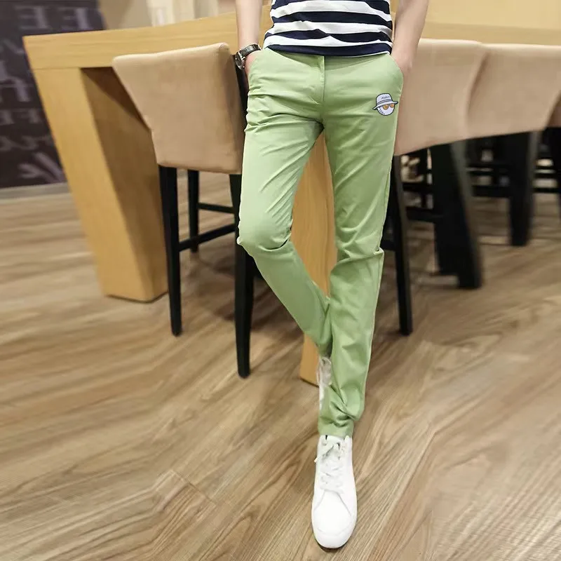 

말본 Golf Pants Men's Golf Suits Pants Spring and Autumn Sports Golf Pants Men's Waist Stretch Pants Golf Suits Men's Pants 골프웨어