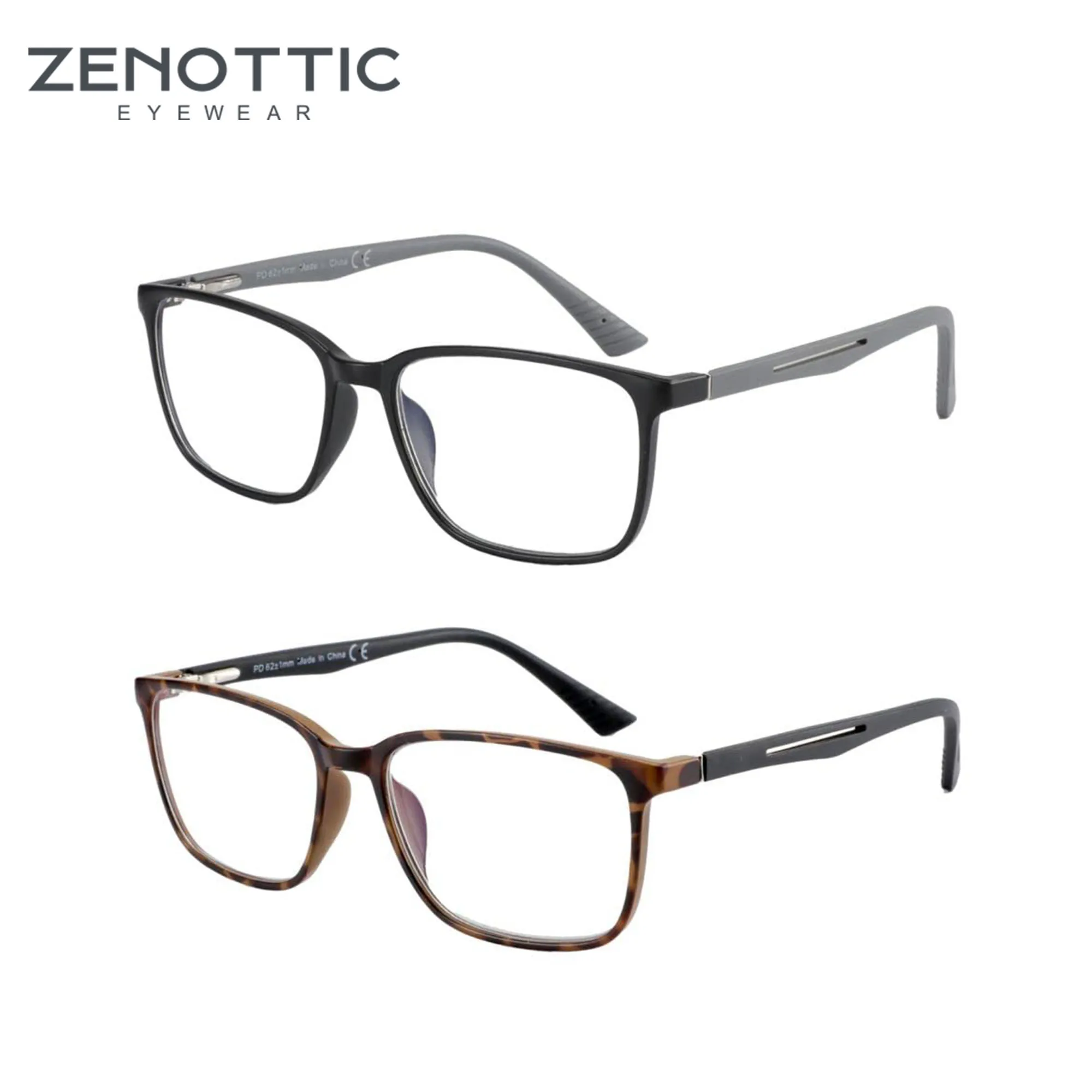 2024/2023 Модные антибликовые мужские очки для чтения ZENOTTIC с ...