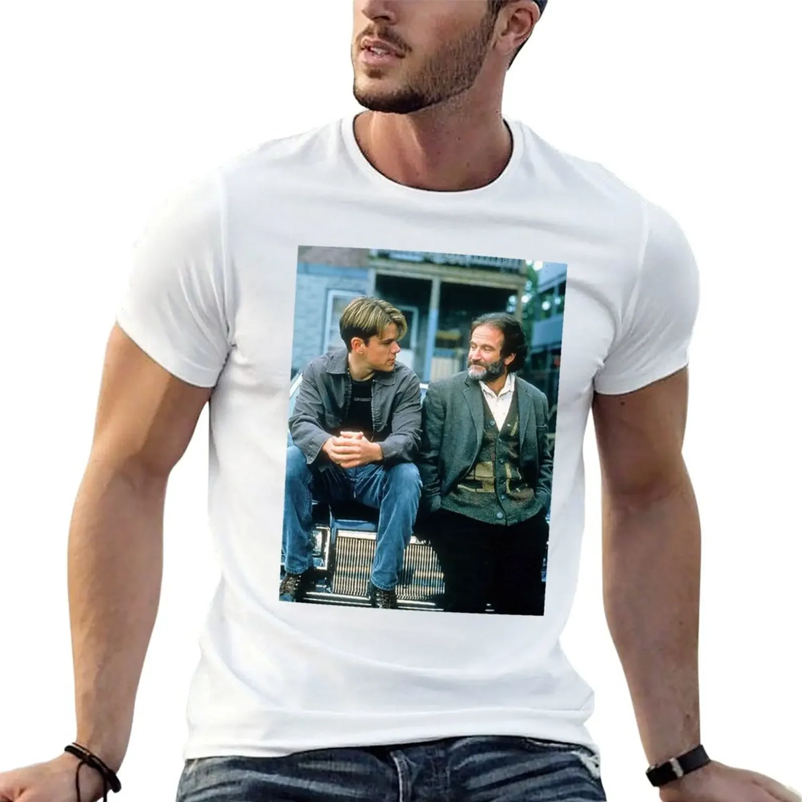 Футболка Good Will Hunting баскетбольные футболки с рисунком заготовки рэпера мужские