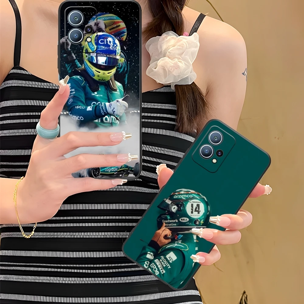 F1 Фернандо Алонсо Чехол для мобильного телефона Huawei P60 P50 P40 P30 P20 P10 P9 P8 Pro Lite Plus