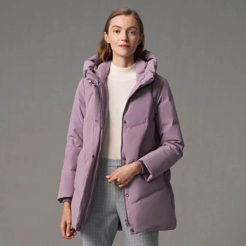 BOSIDENG 2024 новый пуховик для женщин теплая зимняя куртка утепленная