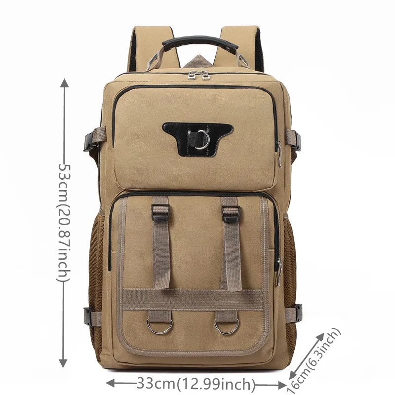 Модный мужской рюкзак холщовые школьные сумки для подростков мальчиков дорожная