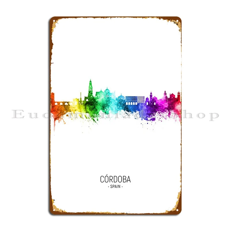 

Металлический плакат Cordoba с изображением испанского пейзажа