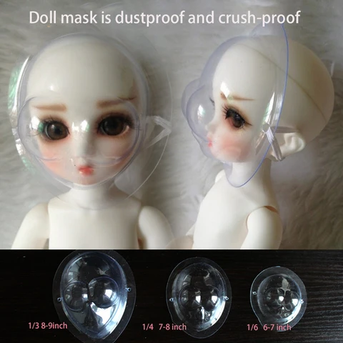 Аксессуары для кукол маска против пыли Противоударная для BJD SD 1/3 1/4 1/6 Blythe Doll