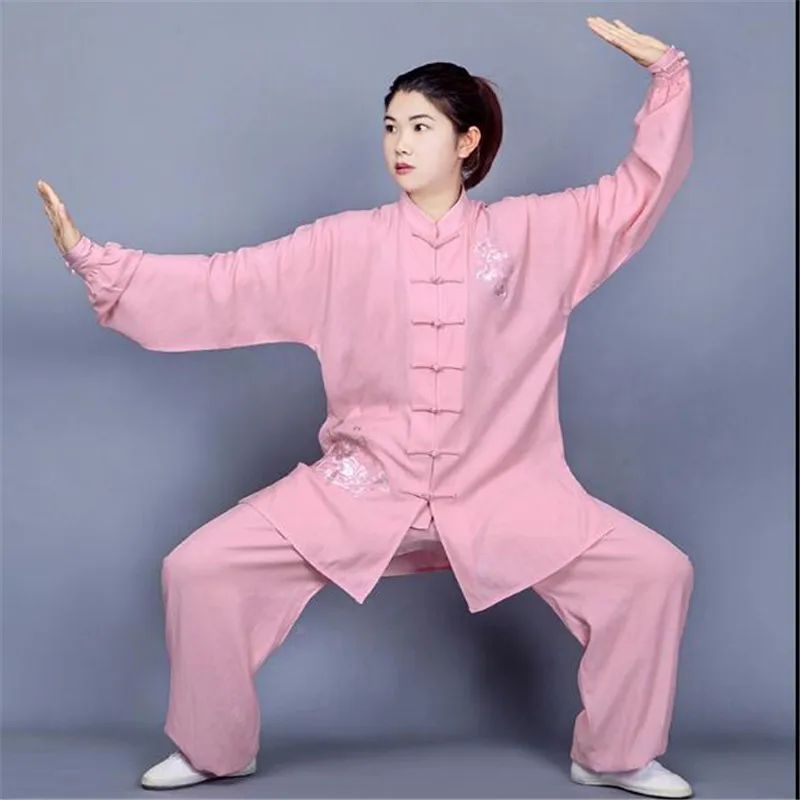 Качественная традиционная китайская форма кунг-фу Тай Чи для взрослых боевые