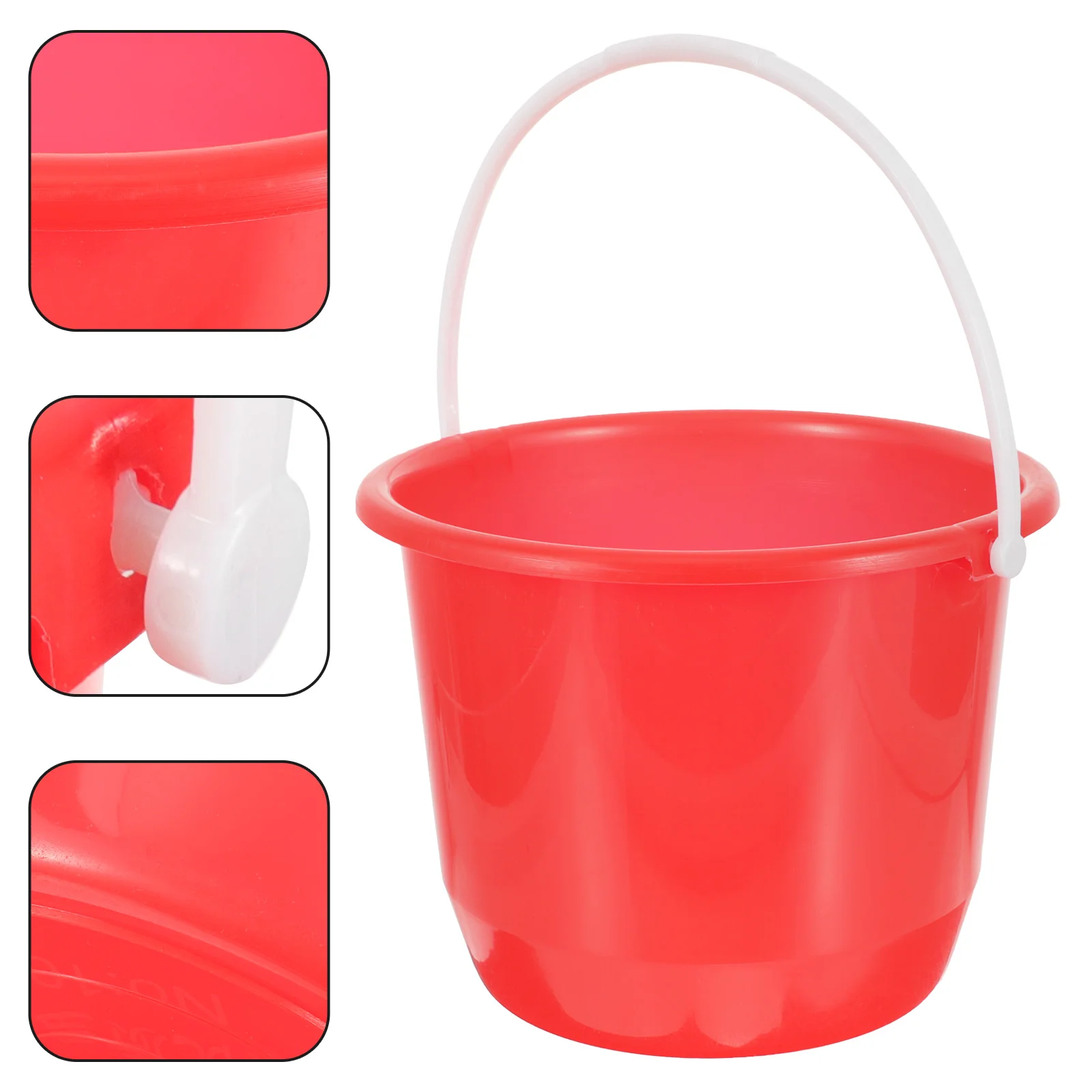 

Beach Bucket Multipurpose Portable Car Wash Sand Small Home Water Container Farm