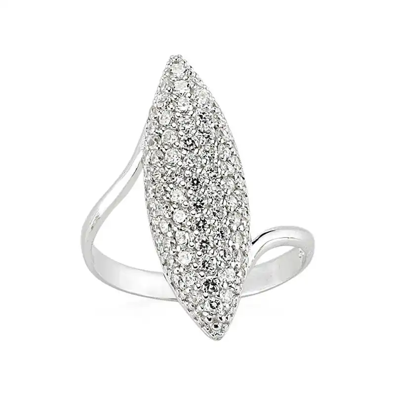 

Tevuli 925 Sterling Silver Shuttle Print Lady Ring