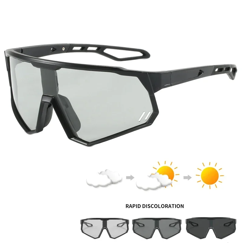 2024 поляризованные велосипедные очки спортивные для бега и рыбалки мужские