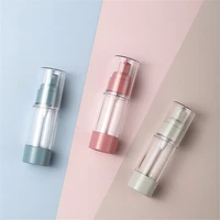 153050ml vacuum refillable perfume spray lotion bottle travel portable transparent empty cosmetic container skin care tools