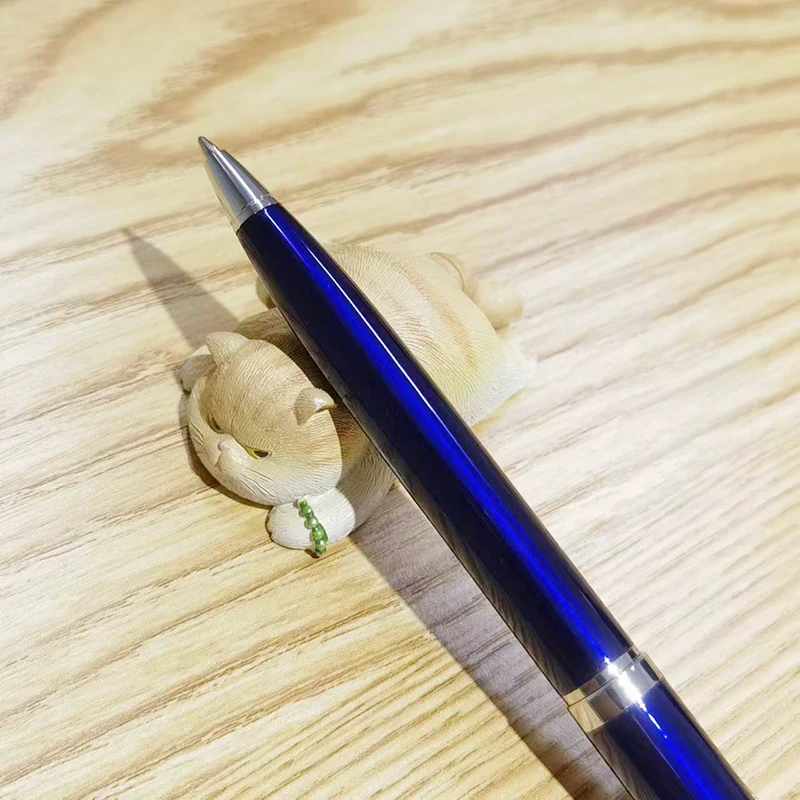 Гелевая ручка BrassMetal CD13 серебристая/белая/синяя 0 5 мм