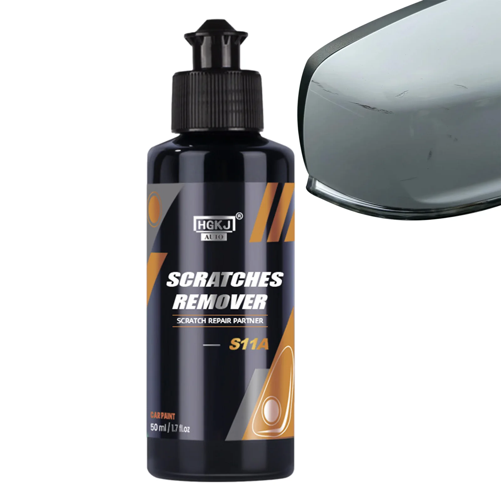 

Car Scratch Remover Wax Mirror Scratch Remover Car Refurbishment Kit One Wipe Car Polish Restorer Glass Scratch Remover Wax Auto