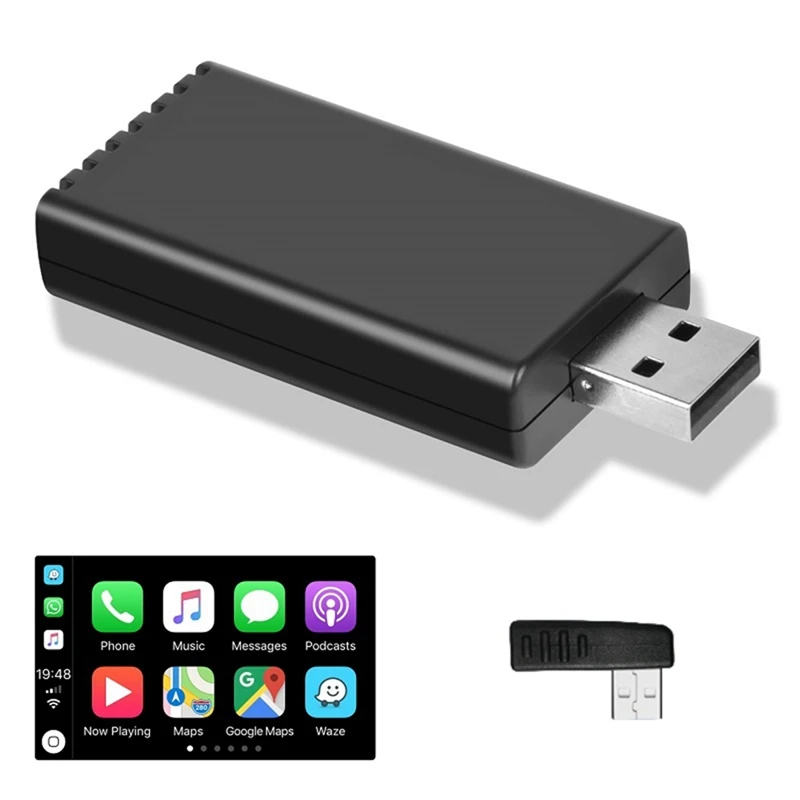 

Car Wired To Wireless Carplay Adapter ,Car Stereo With USB Plug And Play Smart Link Phone Automatic Connection Accessories