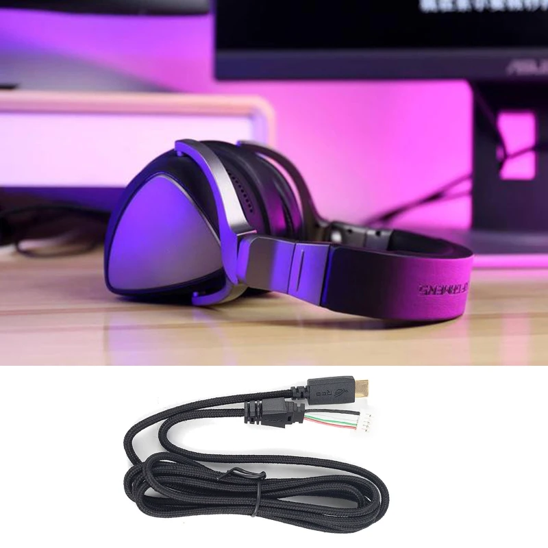 

Кабель для наушников совместим с ASUS ROG Delta USB-C гарнитура E8BE