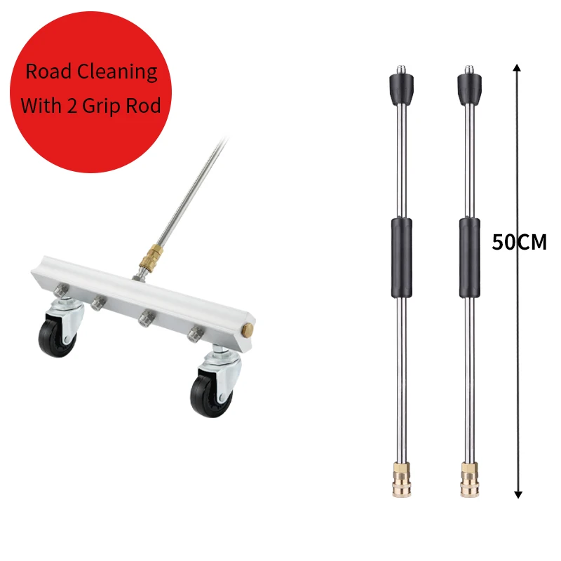 

мойка высокого давления автомойка пистолет для мойки авто Многофункциональное устройство для мойки автомобильных шасси с 4 насадками и уличным моечным устройством для мойки высокого давления со стержнем 50 см