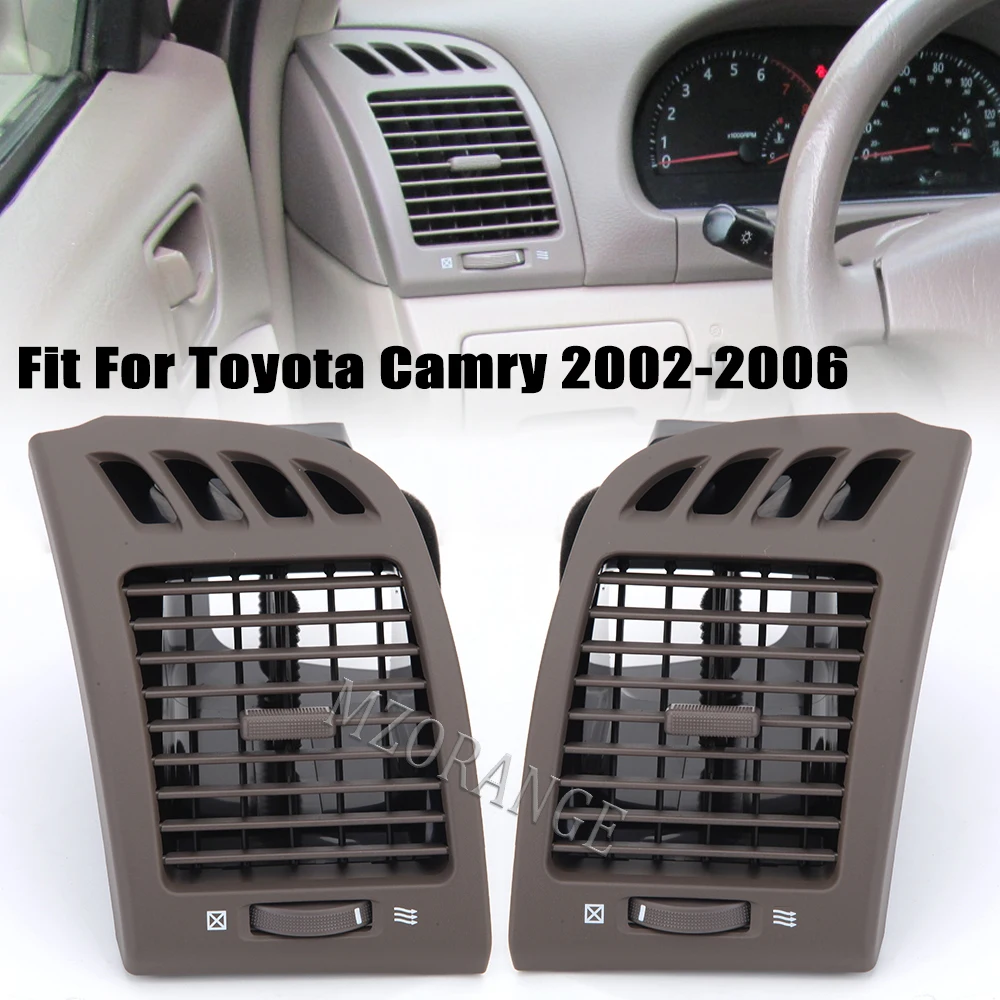 

Вентиляционные отверстия кондиционера для Toyota Camry 2002, 2003, 2004, 2005, 2006, автомобильный радиоприемник, центральный A/C, вставка, Выходная панель, аб...