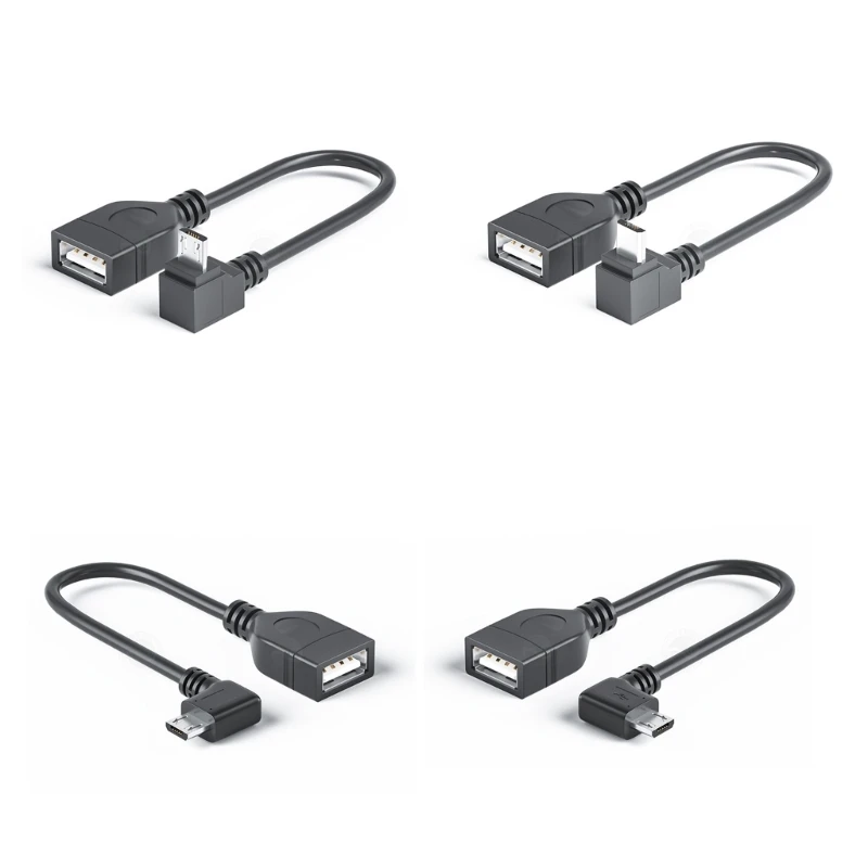 

High-Speed Micro USB to USB Female OTG Cable Extend Cord Support Data Transfer