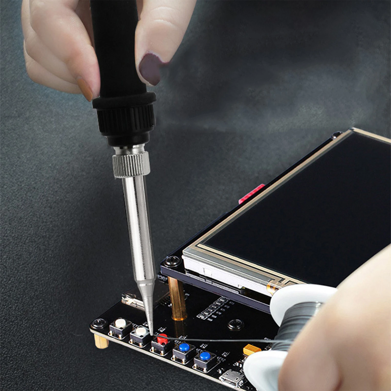 5 шт. сменное жало для паяльника 936 I + B 2 4D 3C K бессвинцовая сварочная головка