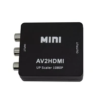 av2hdmi hdmi compatible to rca avcvsb lr video1080p hd video composite converter box mini hdmi compatible av scaler adapter