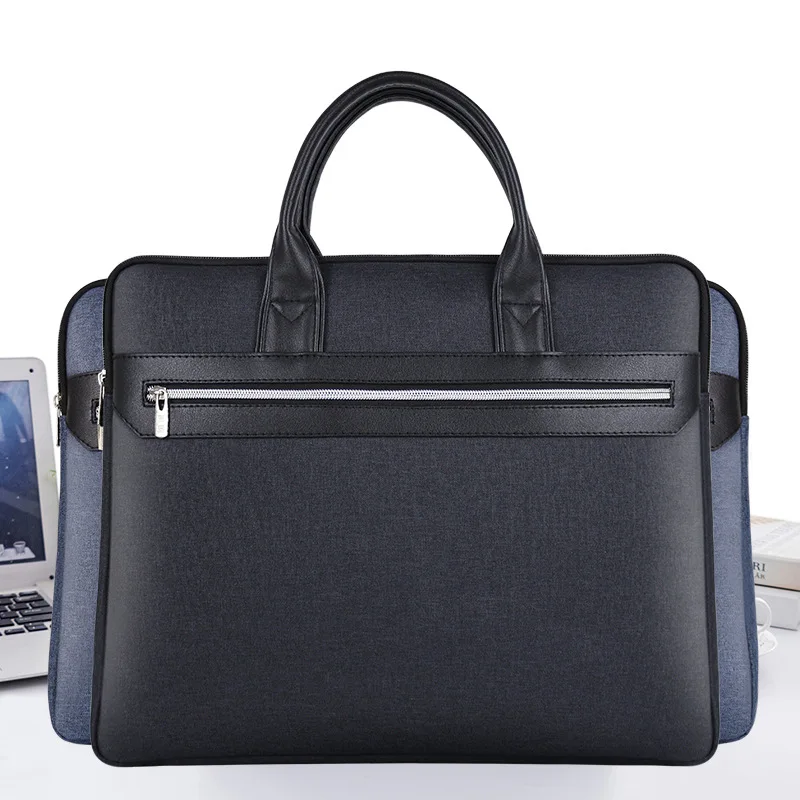 

Portable Document Bag Business Meeting Briefcase Information Bag Business Briefcase Office Waterproof