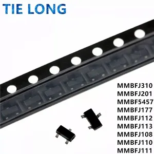 10pcs MMBFJ310LT1G SOT-23 MMBFJ310 6T MMBFJ201 MMBF5457 MMBF170 MMBFJ177 MMBFJ112 MMBFJ113 MMBFJ108 MMBFJ110 MMBFJ111