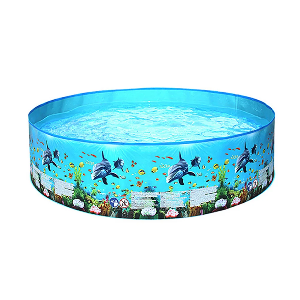 

Swimming Pool Cartoon Round Kiddie Pool Summer Outdoor Water Playing Toys Wading Pool Water Pool for Child Water guns for kids