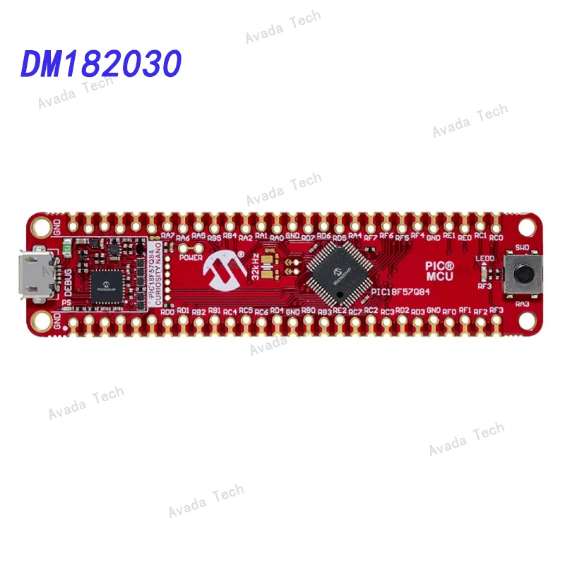 Набор для нанооценки Avada Tech DM182030 PIC / DSPIC PIC18F57Q84