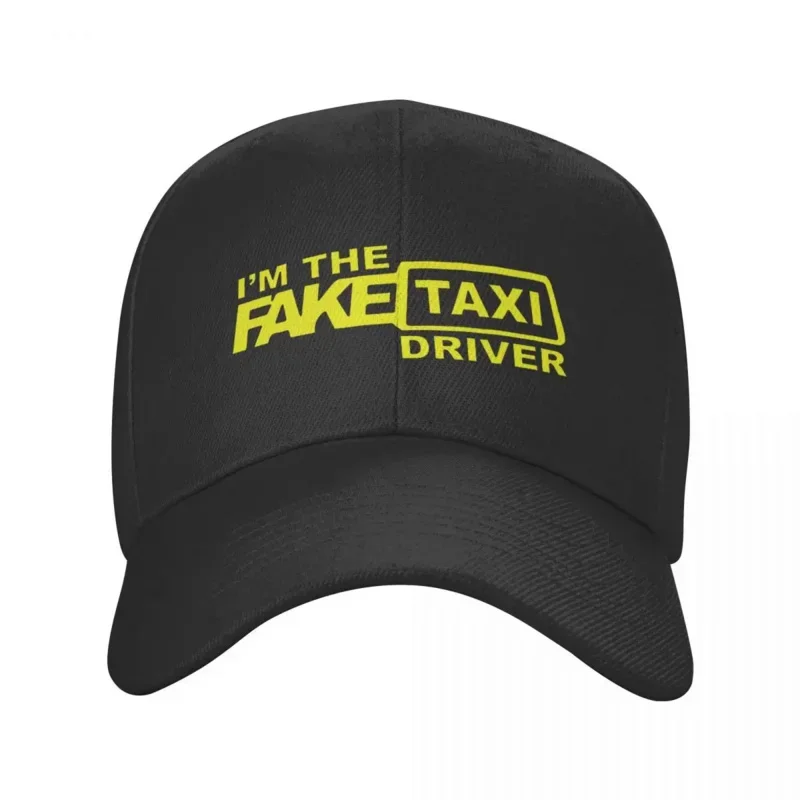Классическая Бейсболка унисекс I'm The Fake Taxi Driver регулируемая бейсболка для