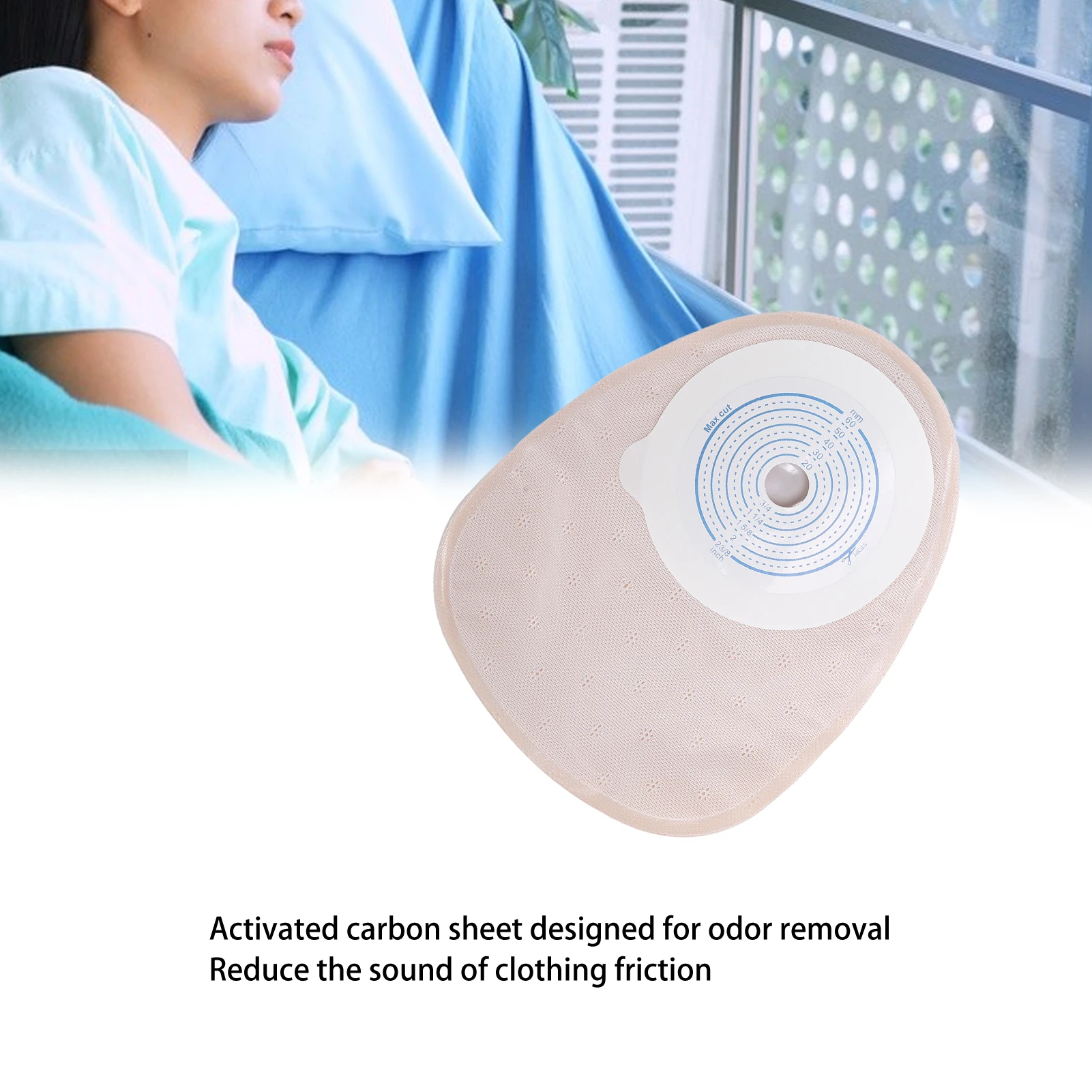 10 шт. одноразовые клейкие мешки для остомии