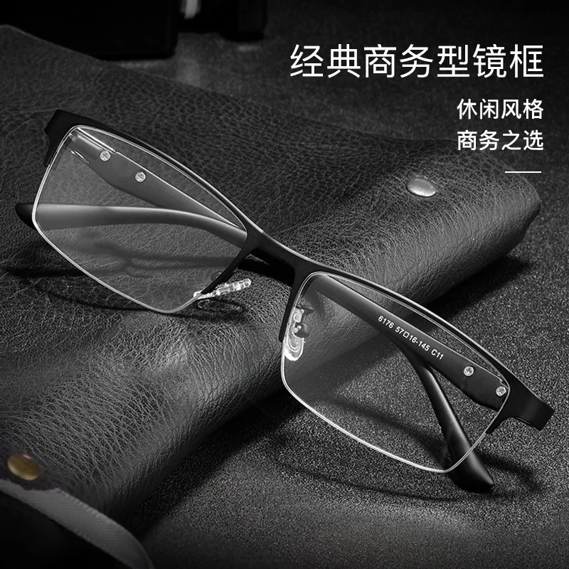 

Очки Eyeezi Мужские квадратные ультралегкие, роскошные брендовые дизайнерские, в металлической оправе, по рецепту, при близорукости