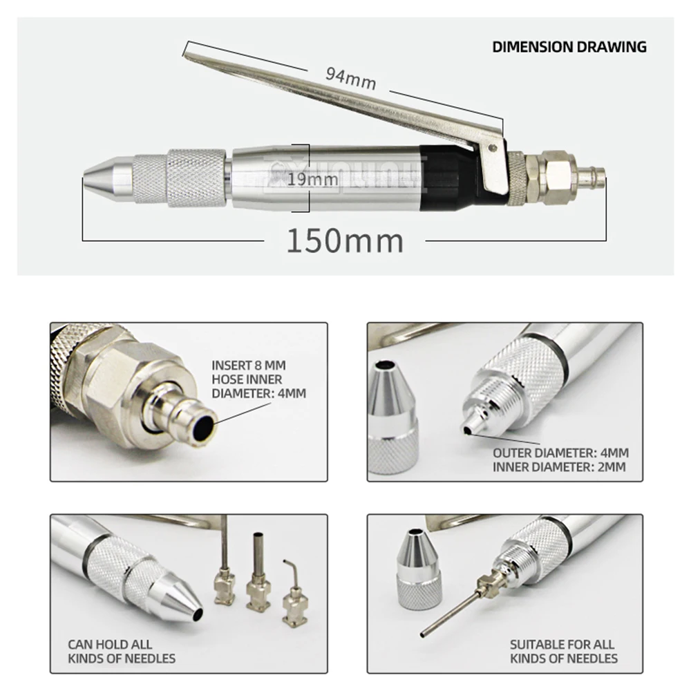 Одножидкий клеевой пистолет с ручным управлением наперсток типа маленький