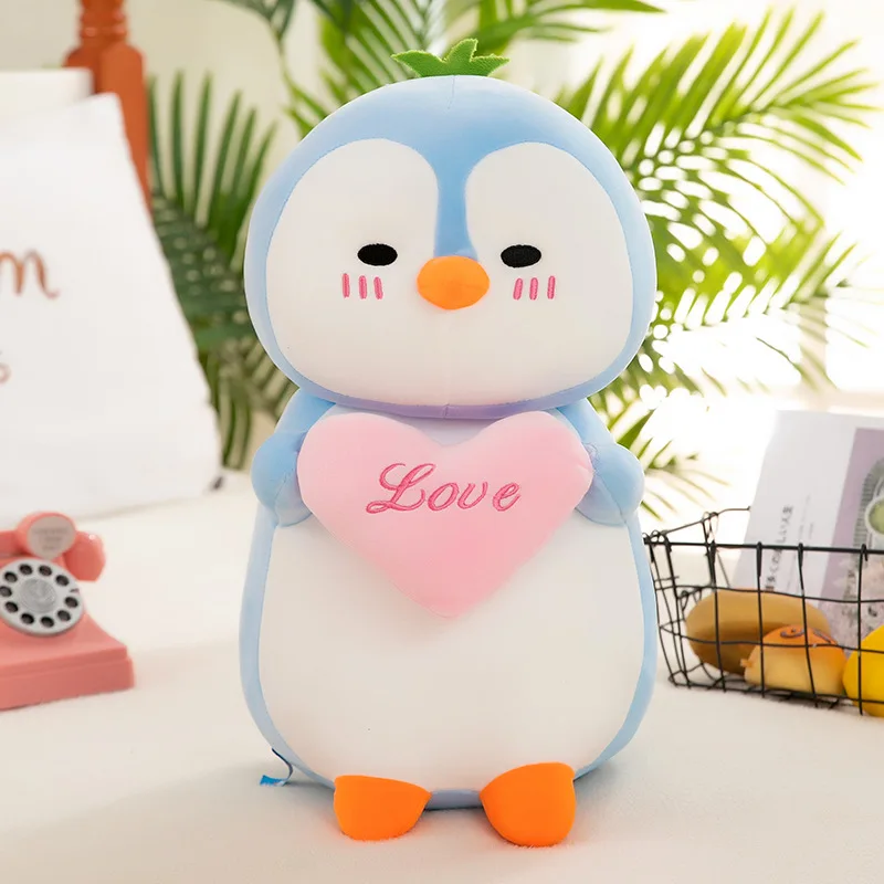 

Zqswkl 30/45/60cm kawaii penguin plush toy doll female christmas birthday gift sleeping pillow hugs animal stuffed toys