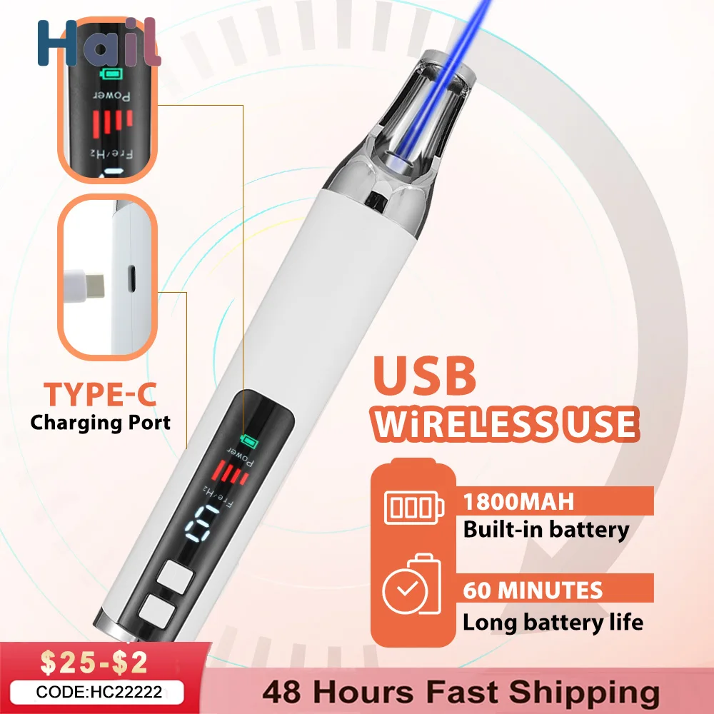 

Picosecond Laser Pen Red Blue Light LCD Treatment Tattoo Scar Mole Freckle Pen Acne Skin Pigment Removal Portable Beauty Device