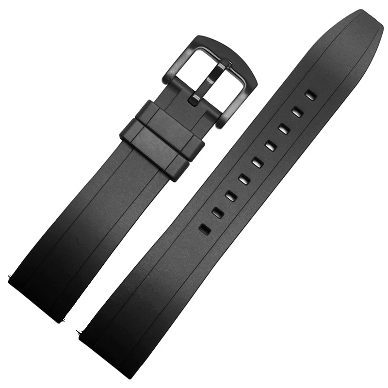 For Seiko IWC Watch straps Rubber 20mm 22mm 24mm Watchbands TPU Dust-proof watch Bracelet Accessory TPSIV Silicone Watch band