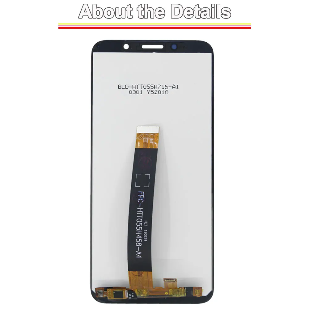 Фото ЖК-дисплей для Motorola Moto E6 Play, сенсорный экран, дигитайзер, сменный модуль в сборе для Moto E6 Play XT2029, ЖК-дисплей с рамкой №3