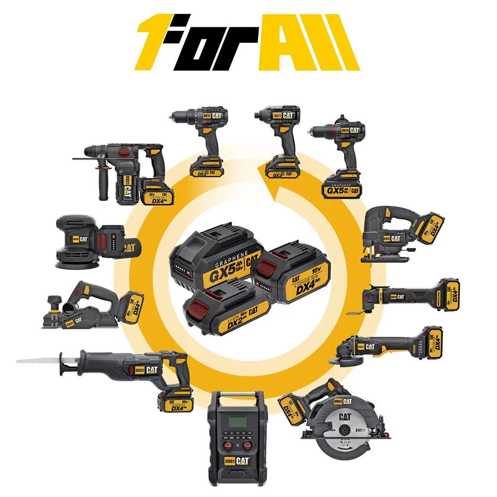 CAT DXB4 18Volt 4.0Ah. Li-ion ONE FOR ALL professional replacement battery | Power Tool Accessories