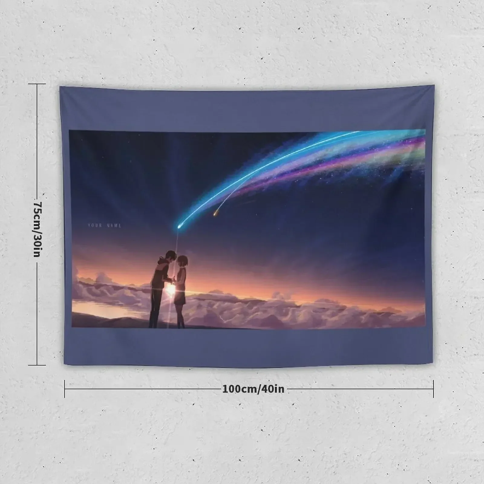 Настенный Гобелен Kimi no na wa / Your Name декоративные ковры спальни