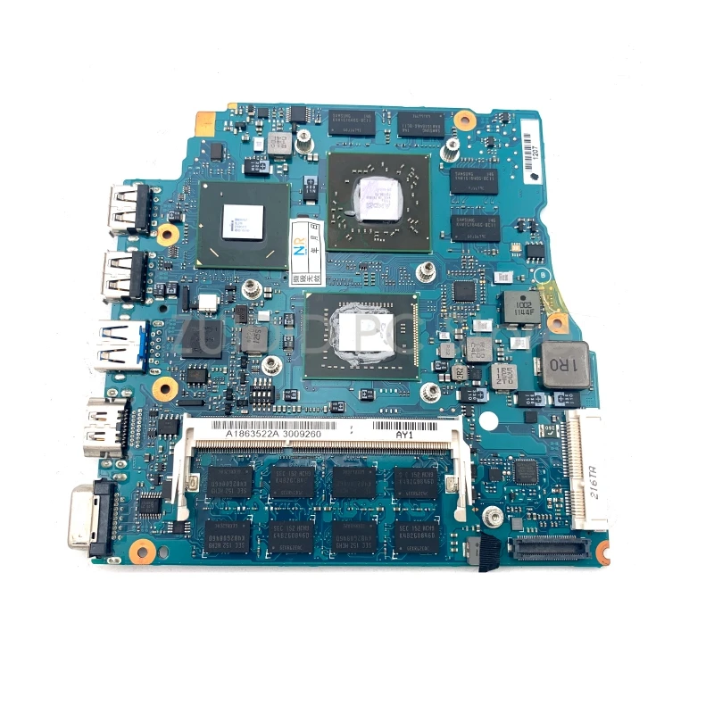 

ZUIDID A1863522A MBX-237 for VPCSE VPCSE2AJ System board Laptop Motherboard i5-2450m 2.50Ghz HD 6600M GPU Main board