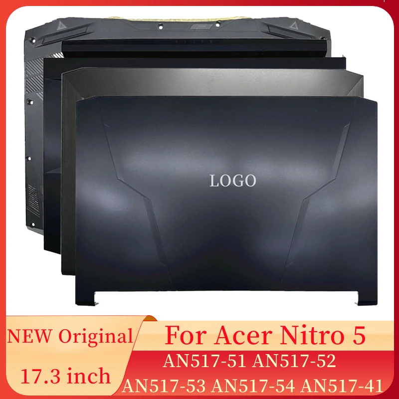

NEW Laptops Case LCD Back Cover Palmrest Top Case Bottom Case For Acer Nitro 5 AN517-51 AN517-52 AN517-53 AN517-54 AN517-41