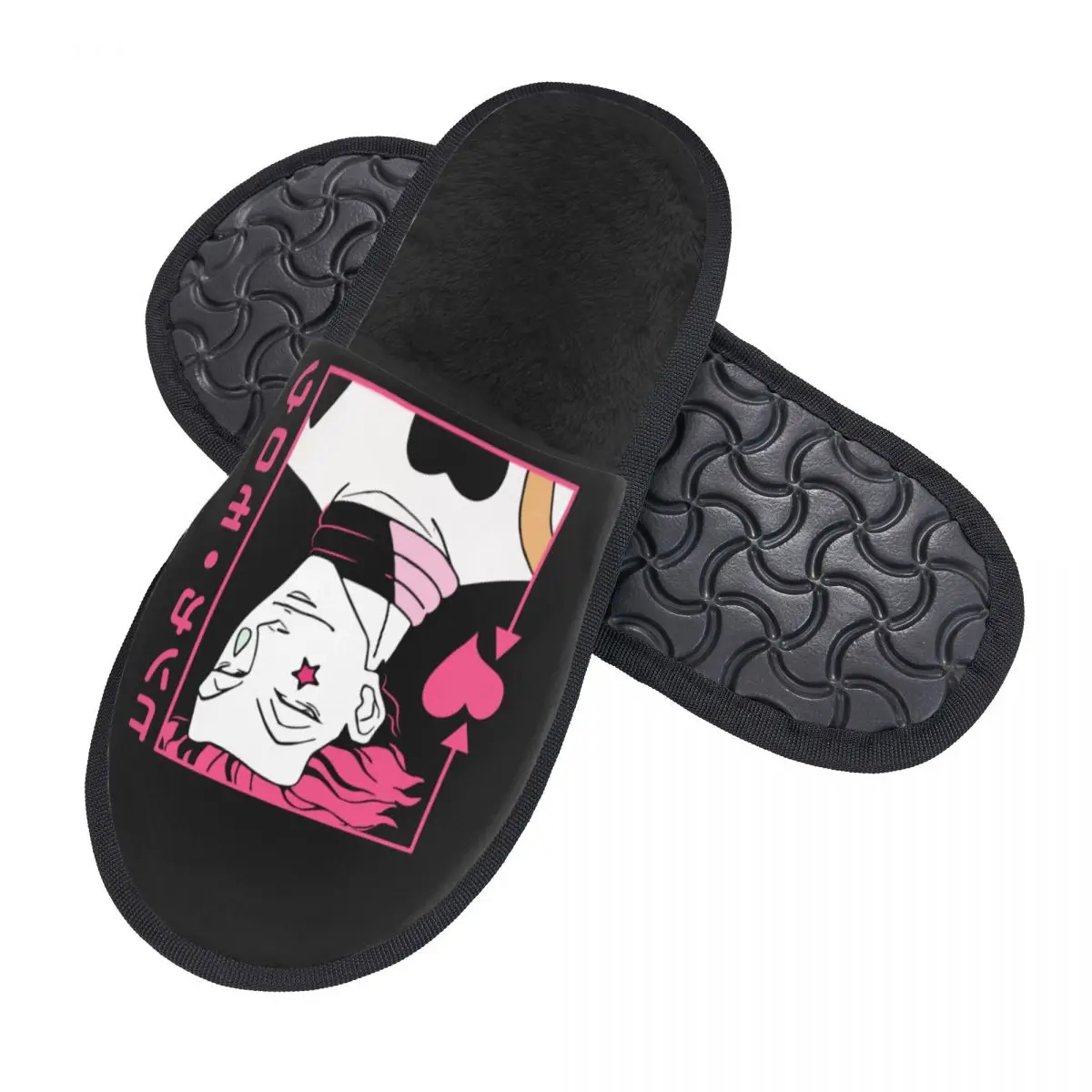 Домашние тапочки Hunter X на заказ женские мягкие из пены с эффектом памяти Hisoka Morow HxH