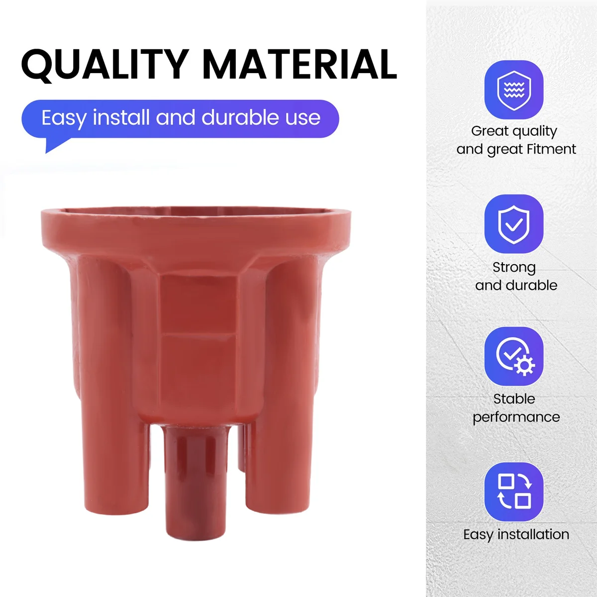 Крышка автомобильного распределителя с ротором + головкой зажигания 030905207 030905225 C