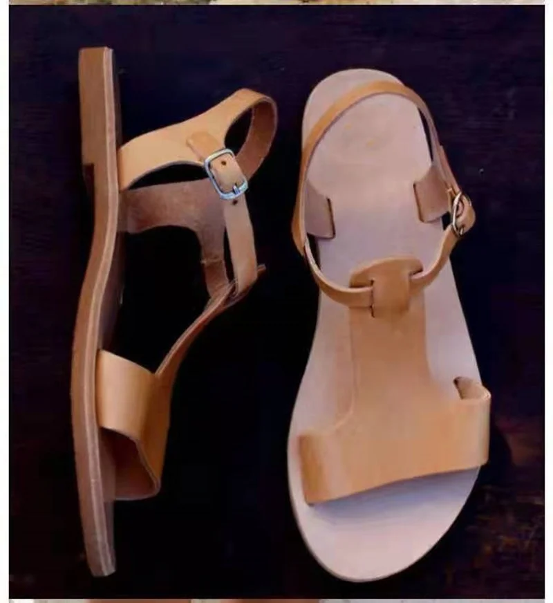 

Gladiator Sandals Plus Size 34-52 Shoes Women Flat Sandals Open Toe Sapato Feminino Summer Chaussure Femme Zapatos Para Mujer