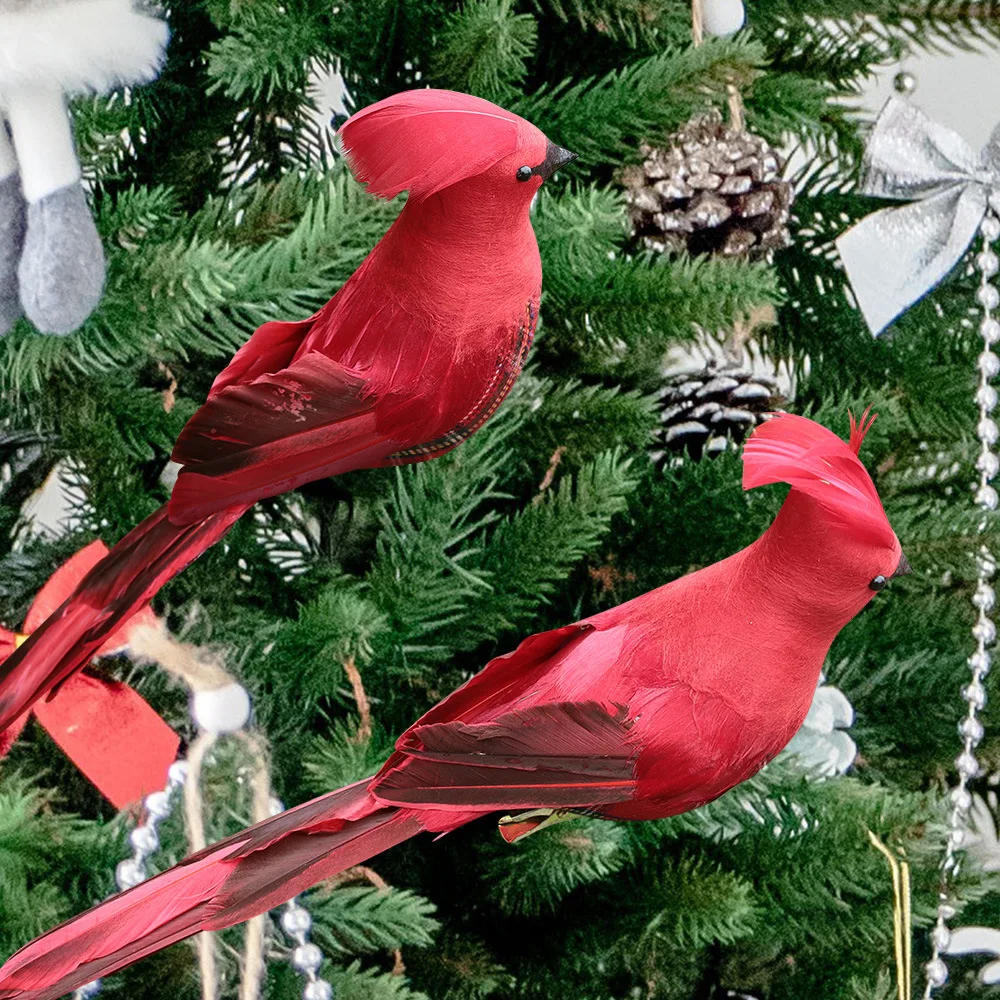 Креативный красный зажим Епископ на Рождественское украшение