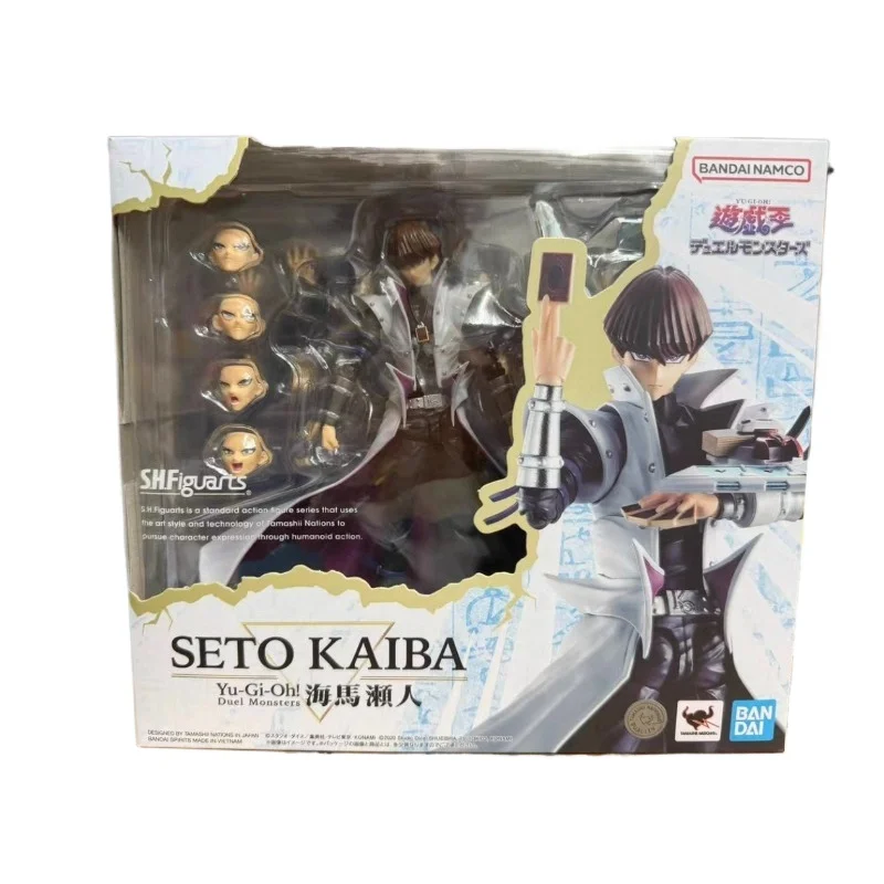 В наличии Bandai SHFiguarts Оригинальная аниме-фигурка Yu-Gi-Oh! Коллекционная фигурка-модель Президента Сето Каибы из Battle City, подарок DT (art.: 3920dc79d4f7d) - 3920dc79d4f7d
