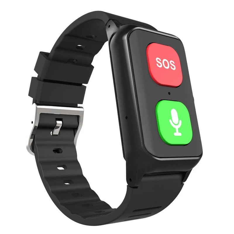 

2023 Elderly SOS Smart Bracelet Smart Watch GPS Information Push Heart Rate Sleep Monitoring Anti-Lost Wristwatch Surprise price