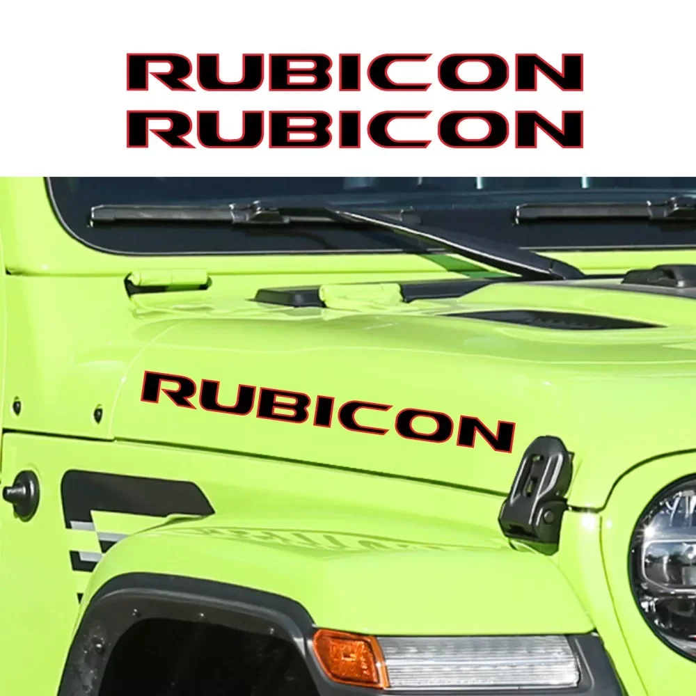 Наклейки на капот автомобиля wrangler infinite JK JL CJ RUBICON 4x4 декоративная крышка сделай
